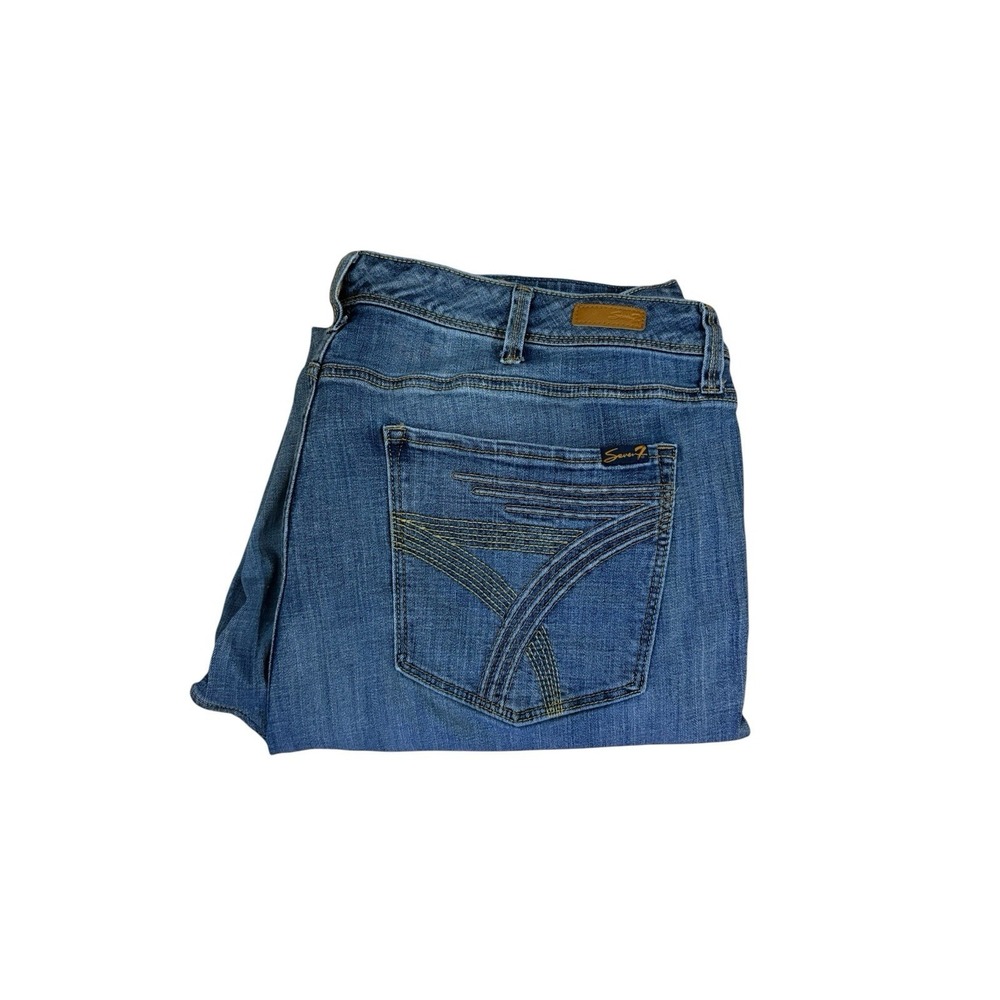 Seven7 For‎ All Mankind womens Boot 24 jeans classic western bohemian mid